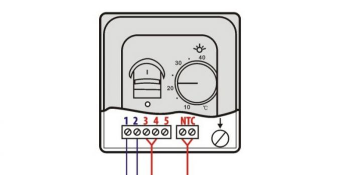 Как подключить теплый пол к терморегулятору